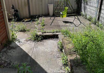 Garden cleanup in lake macquarie